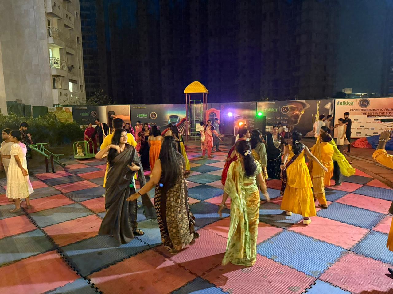 Garba Night at Crown of Noida 1oct2025 1
